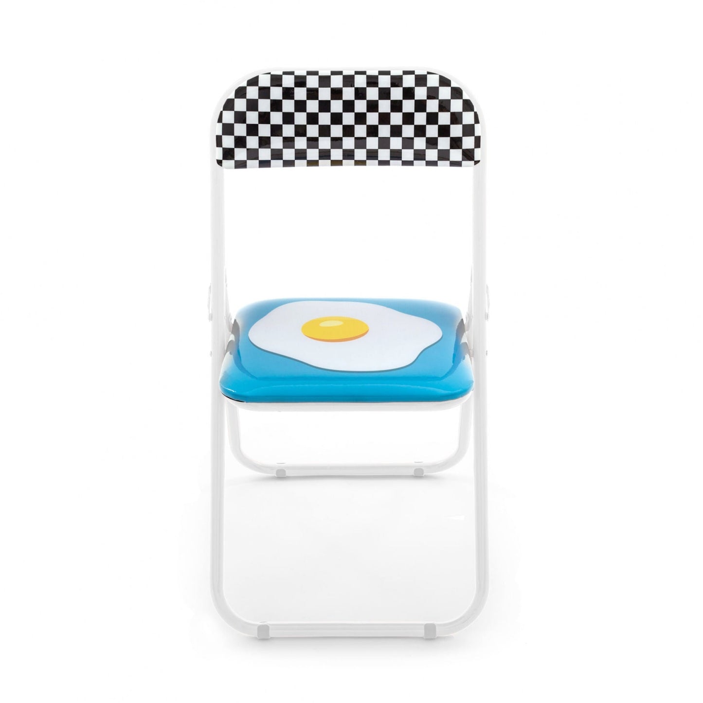 Seletti Blow folding chair, egg